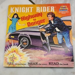 Vintage Knight Rider Highway to Danger Book